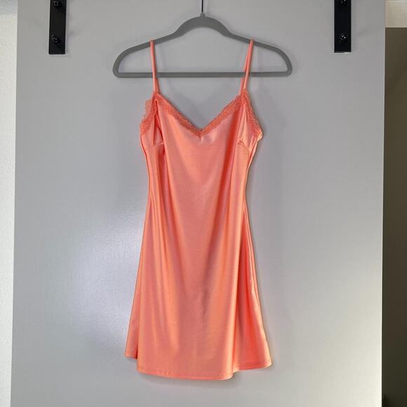 Peach Slip Dress - Picture 3 of 5